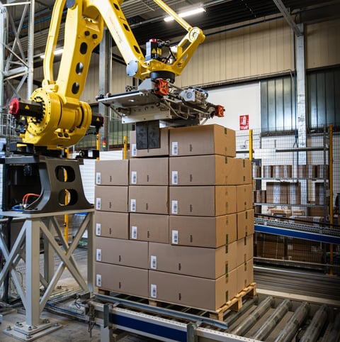 Pallettizzazione Automatica Colli Misti — MCP