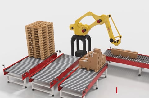 Pallettizzazione Automatica Colli Misti — MCP