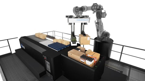 Pallettizzazione Mista MCP — Single robot