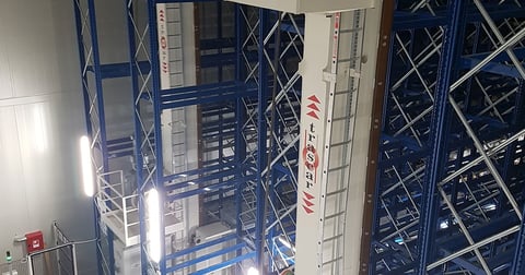 refrigerated warehouse shuttle — lesaffre yeast