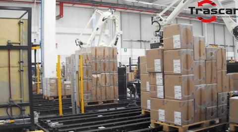 Pallettizzazione Automatica Colli Misti — Trascar