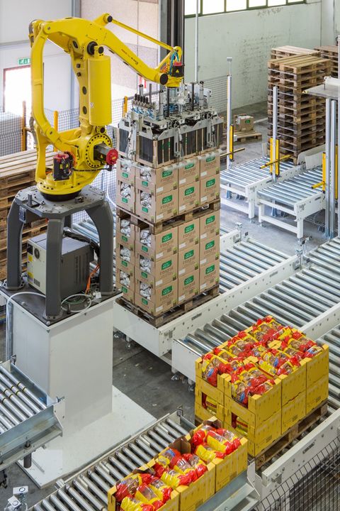 Depalletising — Depallettizzazione Robotizzata