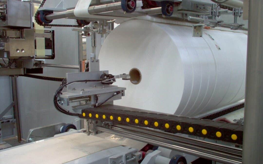 Trascar: soluzioni innovative per la movimentazione ed il packaging di bobine di non tessuto